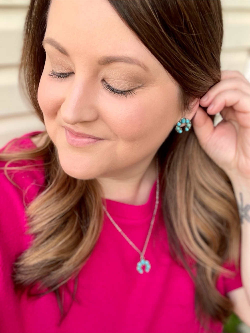 NEW Annabella Turquoise Earrings Plunder - Picture 4 of 7
